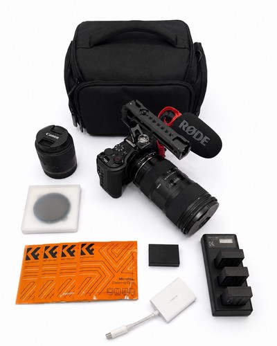 Canon r50v bundle sigma - canon,