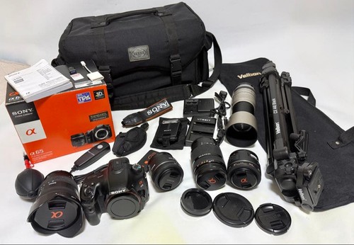 Sony lenses and 20 items - 65, 5