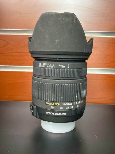 Sigma zoom 50 mm os - dc, 18-50