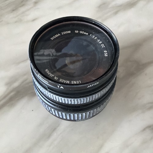 Sigma zoom 50mm mm d - 18-50mm, 18-50