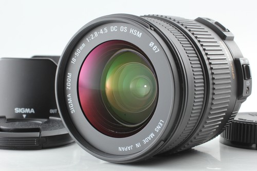 Unused hood sigma 18 50mm - w/hood], 18-50mm