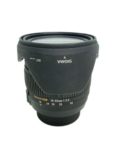 Sigma lens 50mm ex - 18-50mm,