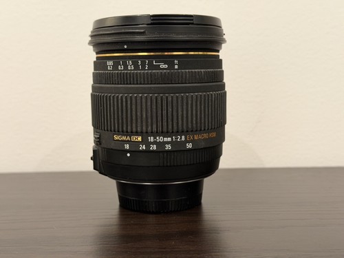 Sigma 50mm 2 8 ex - 18-50mm,