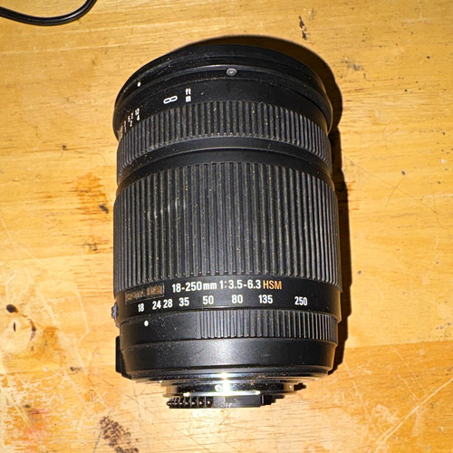 Sigma 250mm 6 - sigma, os