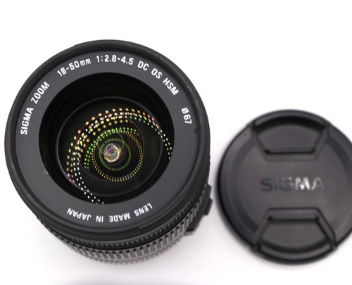 Sigma zoom lens 50mm - zoom, 18-50mm
