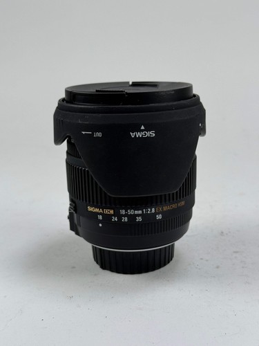 Sigma 50mm ex - 18-50mm, f2.8