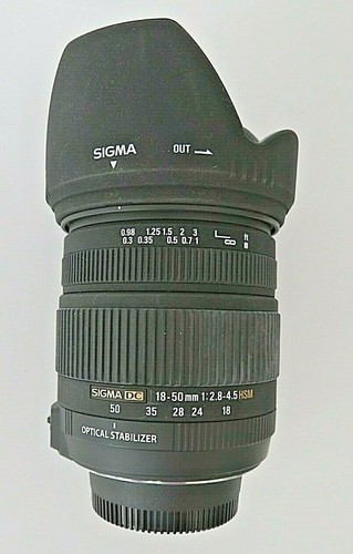Nikon sigma 50mm 8 - 18-50mm, f/2.8-4.5