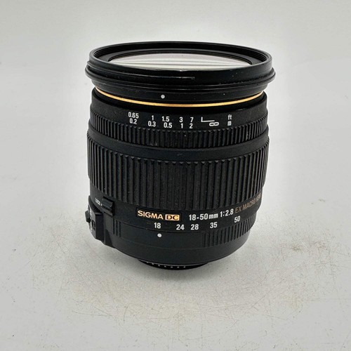 Sigma f 2 8 ex - 18-50, f/2.8